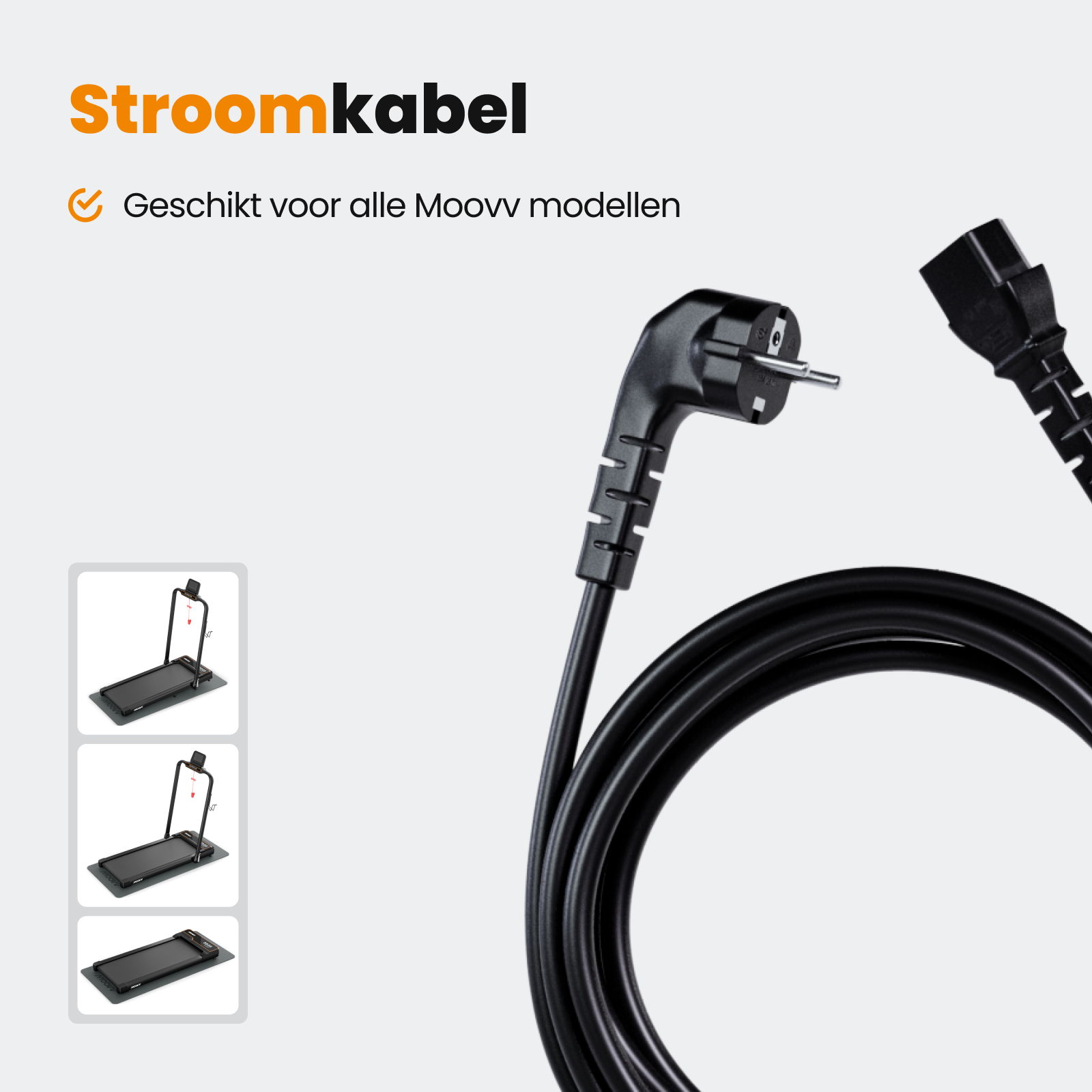Moovv Netzkabel 3 m